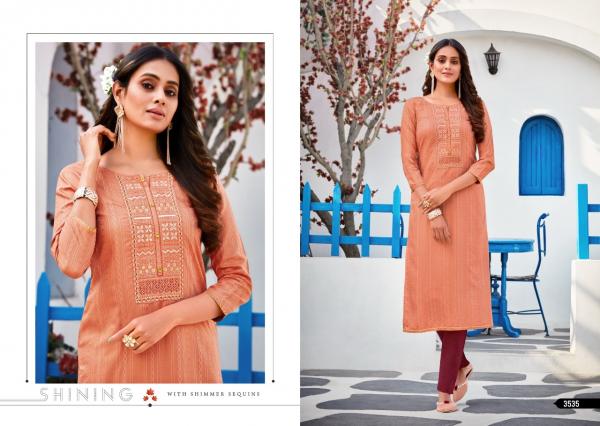 Rangoon Nazar Designer Ethnic Wear Cotton Kurti